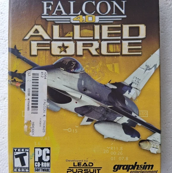 Lead Pursuit Falcon 4.0 Allied Force Battlefield Operations Series PC Game Seal - Picture 5 of 6